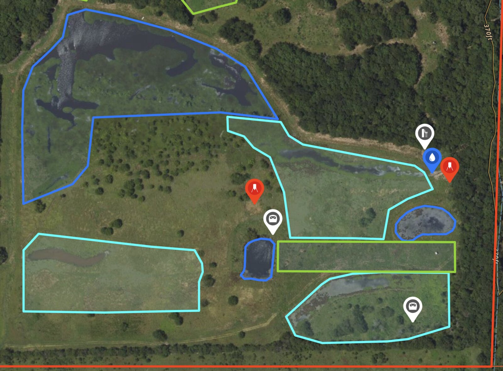 Morgan Creek Flats property plan