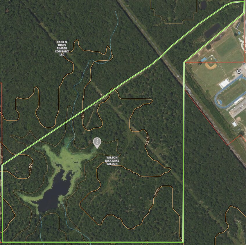 Rivercrest Reserve North boundary