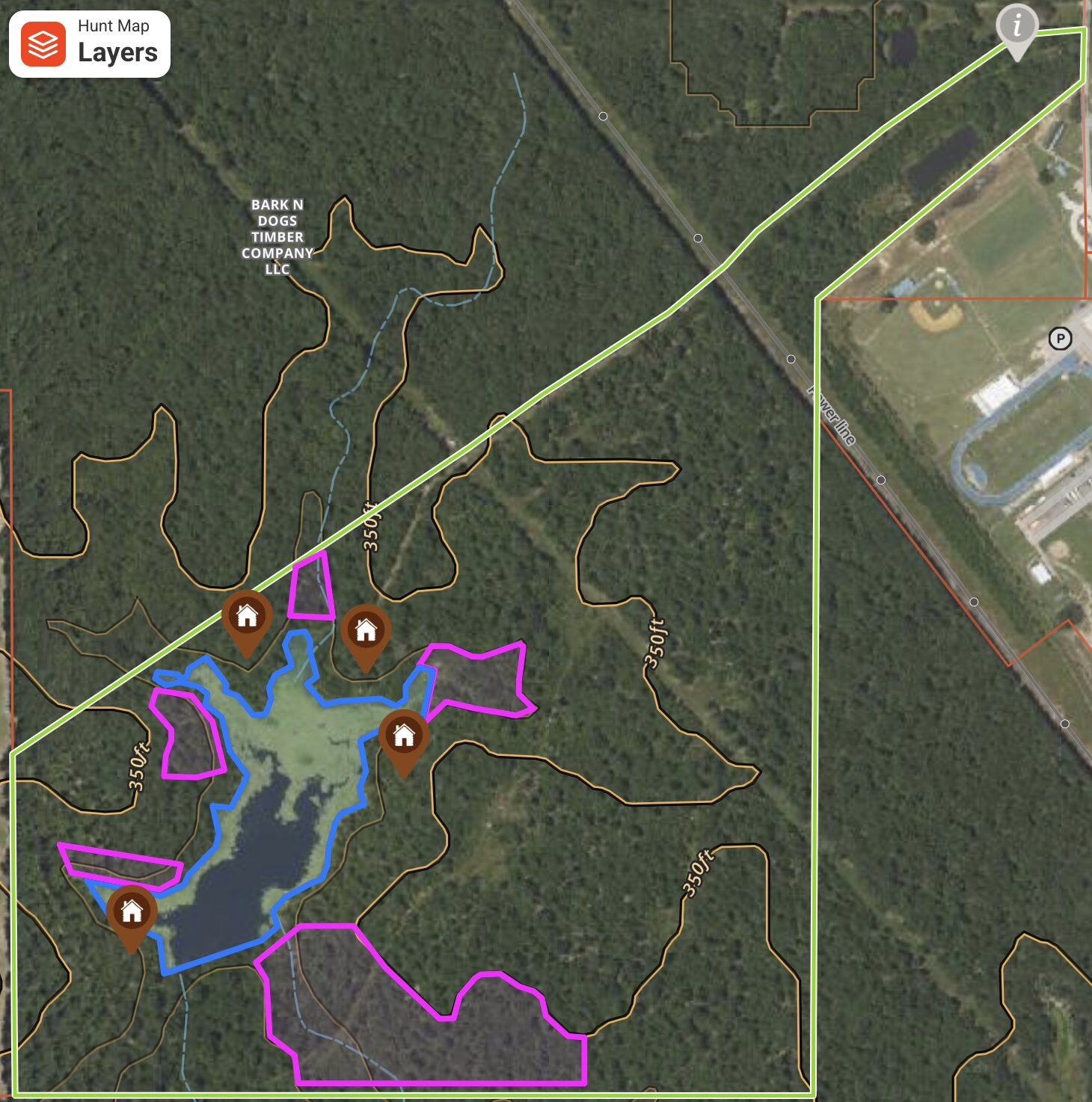 Rivercrest Reserve North property plan